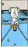 Two of Swords reversed