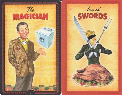 Pisces Magician and the 2 of Swords Housewives Tarot 20190618 0001