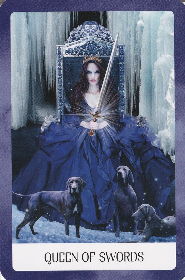 Queen of Swords Chakra Wisdom Tarot 20190725 0001