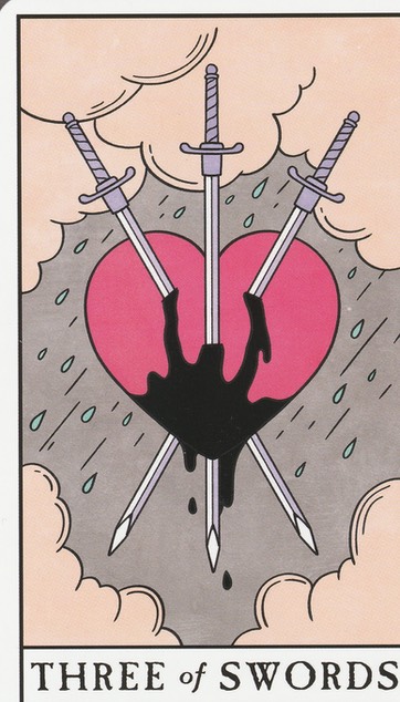 Three of Swords Modern Witch Tarot 20191122 0001